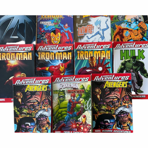 Marvel Adventures Super Hero Comic Set Graphic Novels Young Readers + Extras